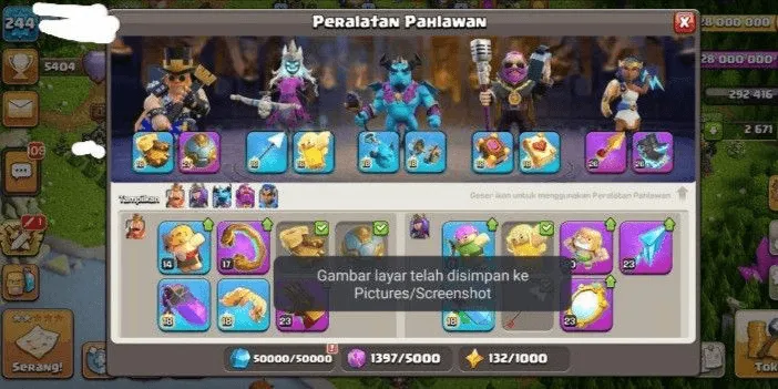 COC560 TH 17 GG Almost Allmax Heroes Pets Spells Maxed Siege Machines Builder Base Strong Storage (G)
